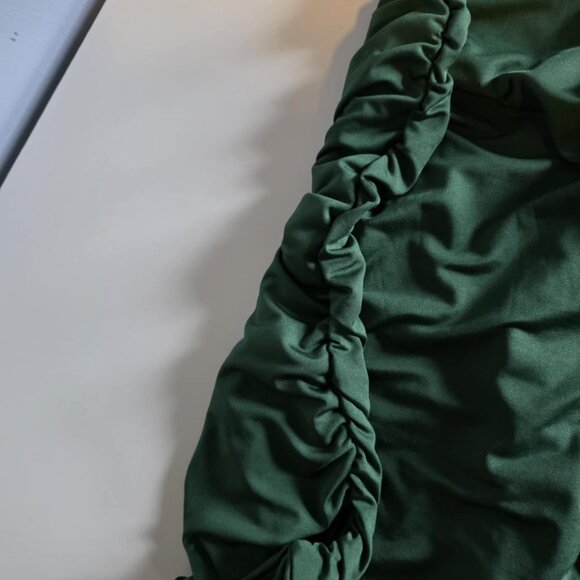 EUC One Shoulder Halter Style open mid-riff Dress - Picture 5 of 5